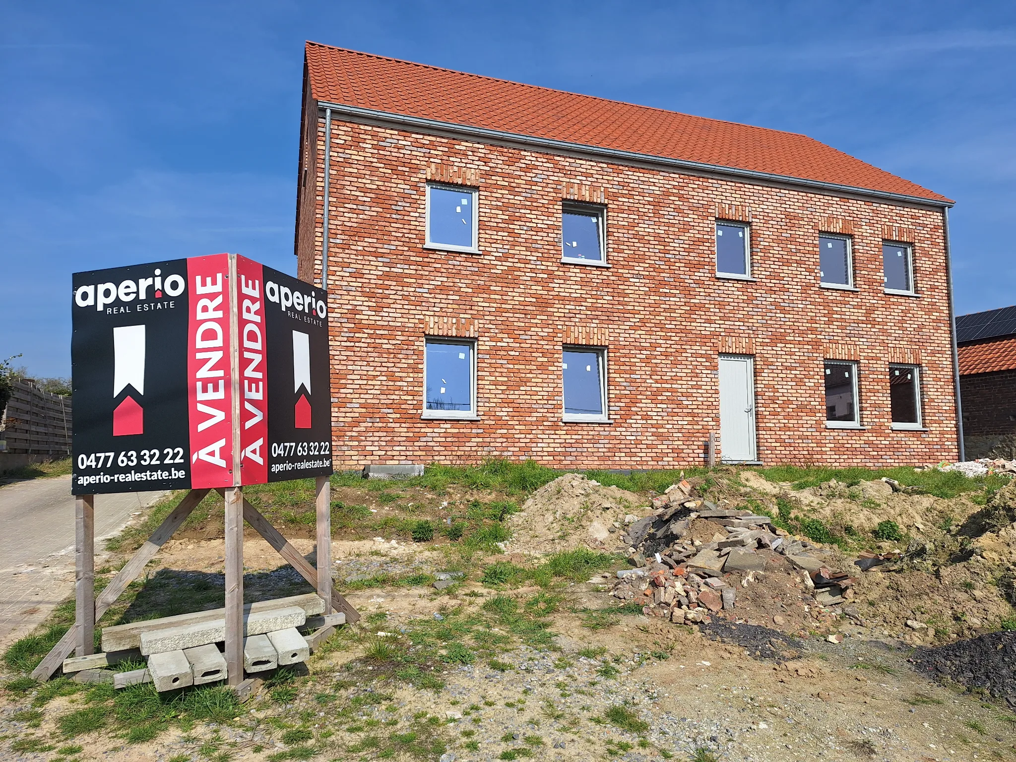 Nouvelle construction 160m² 4 chambres 